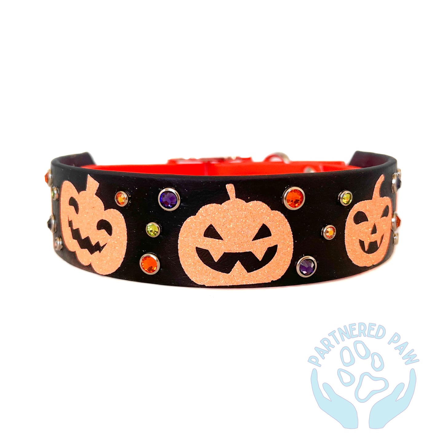 Jack O’ Lantern 1.5" Wide Dog Collar