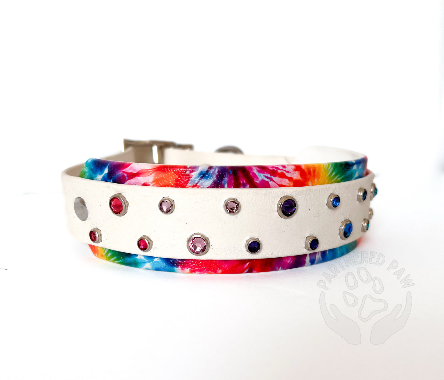 13”-16” Tie Dye Biothane Collar Ready to Ship