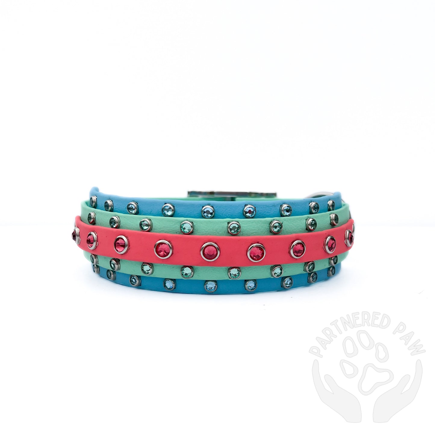 12-15" Ternion Tri-Layer Biothane Collar Ready to Ship