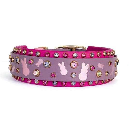 Peeps Scatter Narrow Dog Collar