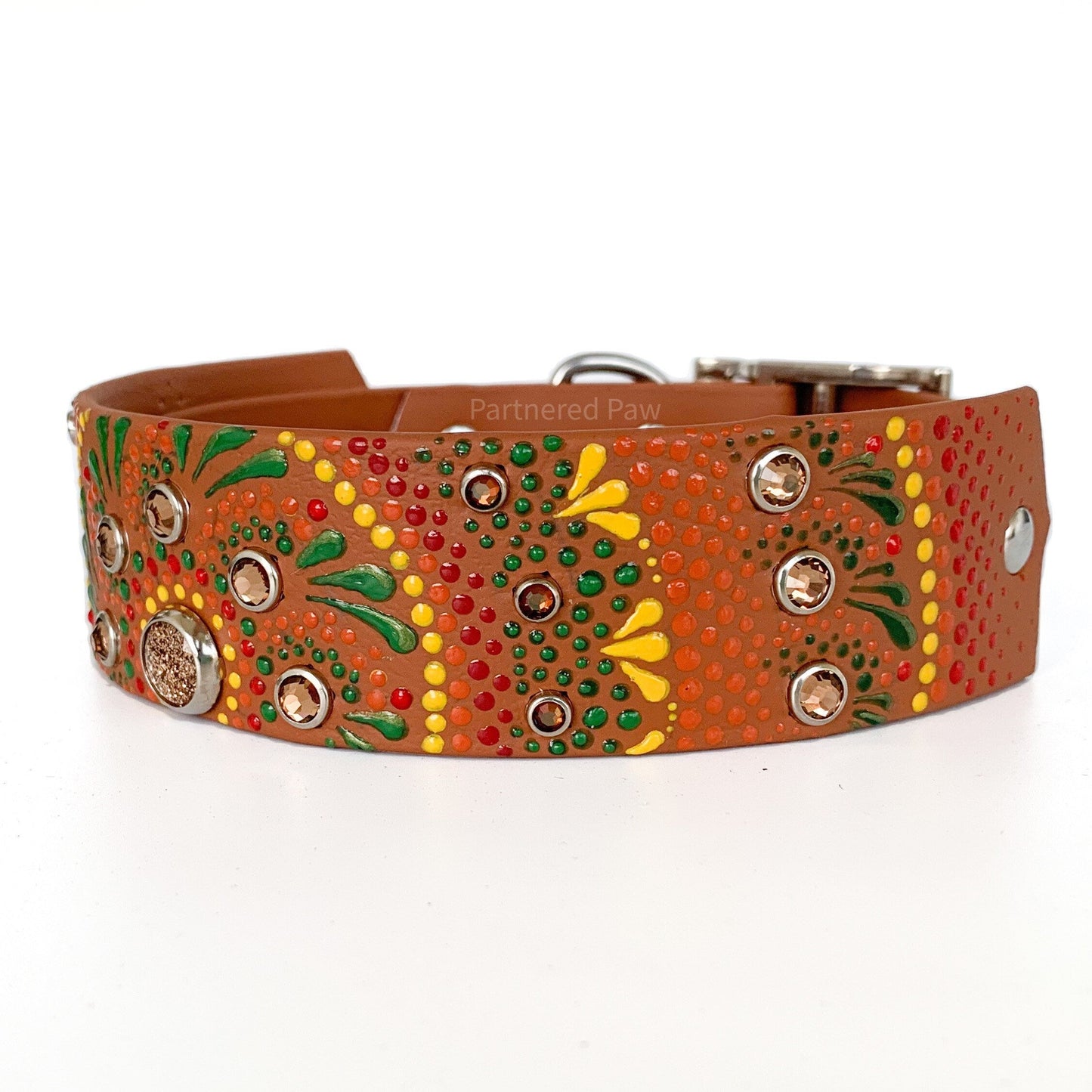 13.5"-16.5" Tapestry Pattern Collar Ready to Ship