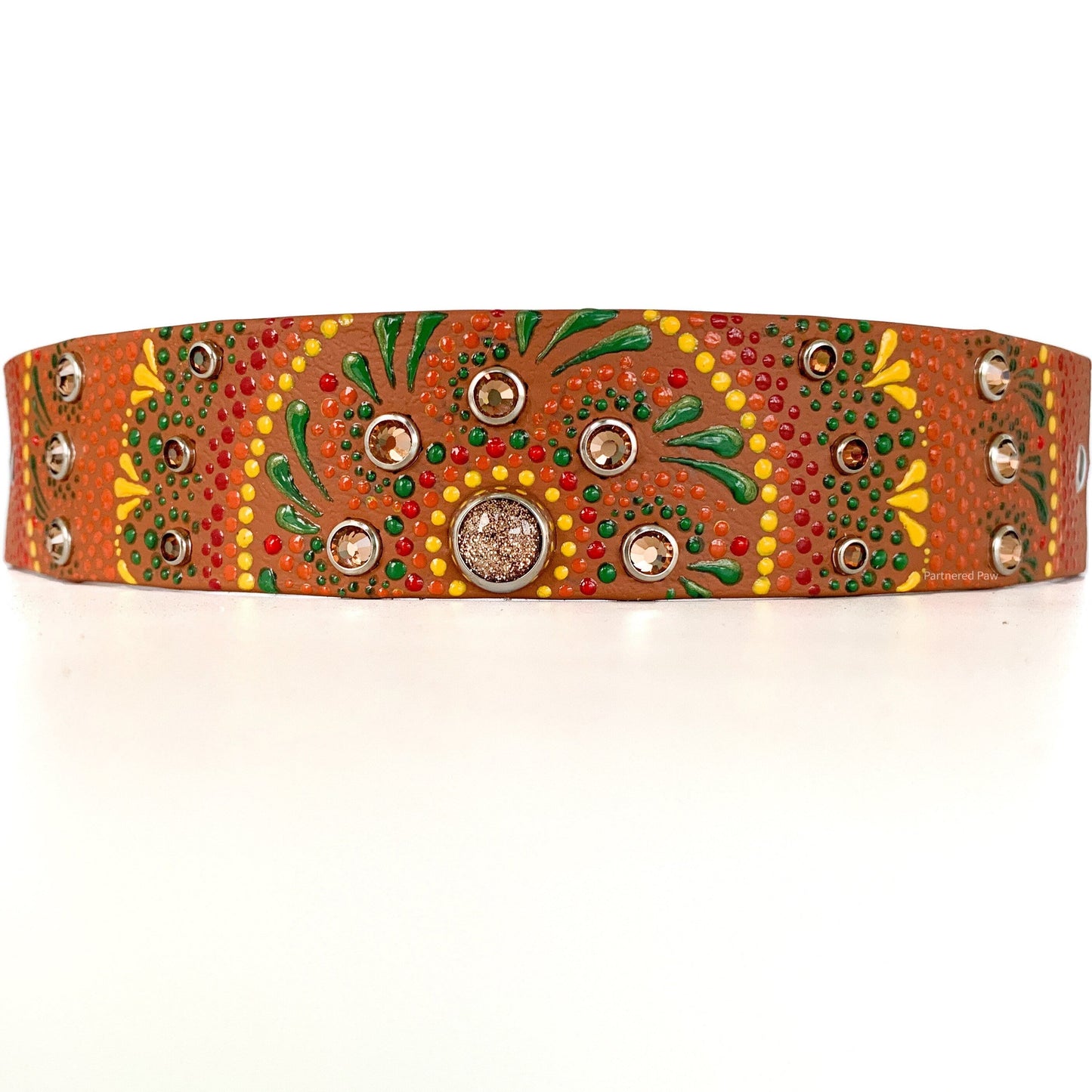 13.5"-16.5" Tapestry Pattern Collar Ready to Ship
